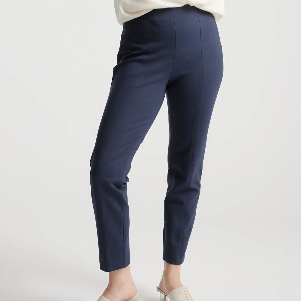Quince Ankle Pants- Navy